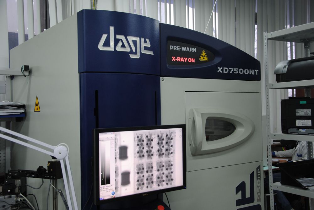 Установка рентгеновского контроля с возможностью анализа качества пайки BGA под различными углами и с различной точностью