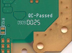 PCBtech - серийный номер на печатной плате